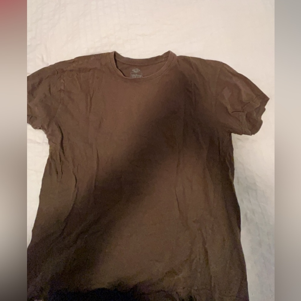 olive green shirt